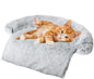 Calming Dogs/Cats Bed Mats, Dog Pad Washable Removable Couch Cover, Plush Long by Tinaco