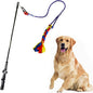 Flirt Pole for Dogs-Interactive Lures Durability Rope, Chase and Tug of war by YINOR