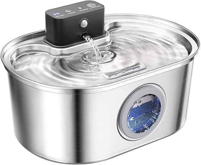 Cat Water Fountain Wireless by Emdoro