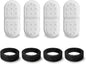 Cat Water Fountain Filters, APAUK 4 Pack Replacement Filters & Sponges by APAUK