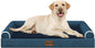 Large Dog Bed Orthopedic Washable: Beds Bolster XL Bed Large Big Dogs Egg Crate by Nanuya