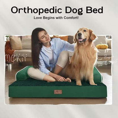 Large Dog Bed Orthopedic Washable: Beds Bolster - Image 7
