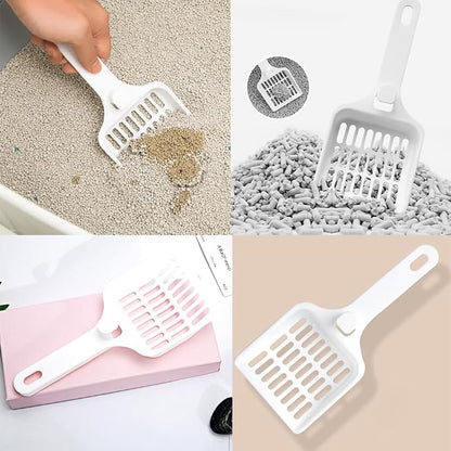 2 Pack Cat Litter Scoop Non-Stick Cat Sifting Litter Scoop Shovel - Image 9