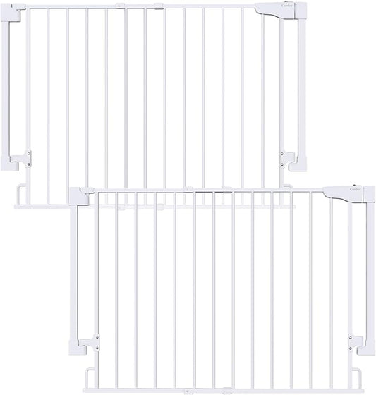 Cumbor 2 Pack 29.2-43" No Bottom Bar Baby Gate by Cumbor