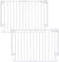 Cumbor 2 Pack 29.2-43" No Bottom Bar Baby Gate by Cumbor