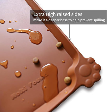 Hoki Found X-Large Silicone Pet Food Mats - Image 2
