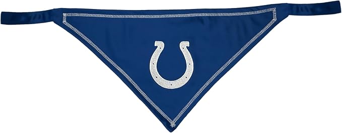 Pets First NFL Indianapolis Colts TIE Bandana, Small/Medium. Dog Bandana Scarf - Image 2