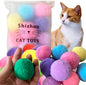Premium Soft Pom Pom Balls for Kittens by Shizhoo