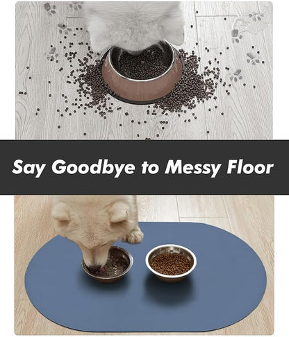 Absorbent Dog Food Mat-Dog Cat Mat - Image 3