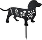 Dog Garden Stake by Unknown