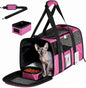 Airline Approved Cat Carrier, Soft-Sided Pet Travel Carrier by SECLATO