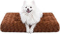 KSIIA Washable Dog Bed Deluxe Plush Dog Crate Beds Comfy Kennel Pad Anti-Slip by KSIIAPetProducts