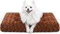 KSIIA Washable Dog Bed Deluxe Plush Dog Crate Beds Comfy Kennel Pad Anti-Slip by KSIIAPetProducts
