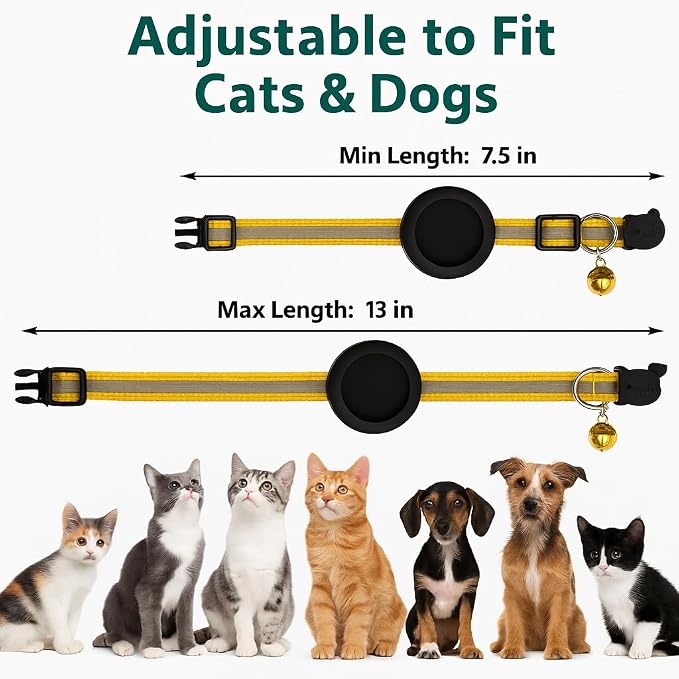 Adorable AirTag Cat Collar - Image 5