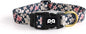 QQPETS Adjustable Soft Dog Collar: Print Flower Pink Multicolor Cute Patterns by QQPETS
