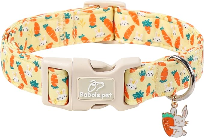 Easter Dog Collar for Medium Dogs by Babolepet