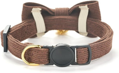2 Pack Soft Corduroy Cat Collars - Image 6