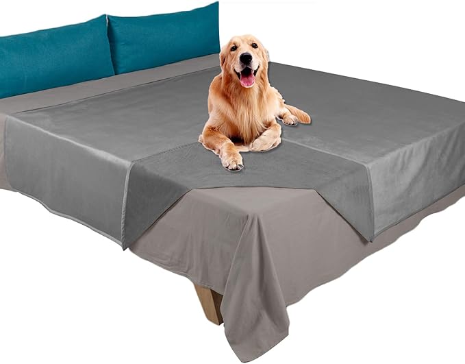 Ameritex Pet Bed Blanket Reversible 100% Waterproof Velvet Super Soft by Ameritex