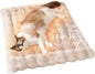 Self-Warming Cat Bed, Plush Faux Fur Pet Bed Mat by COZYHOMECHICSTYLE