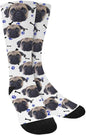 Custom Face Socks, Personalized Dog Lover Pet Photo Picture on Socks Unisex by Enjoy-yjl