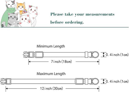 Yizepet Cat Collars, Breakaway Kitten Collar, Cute Kitty Collar, Pet Supplies - Image 6