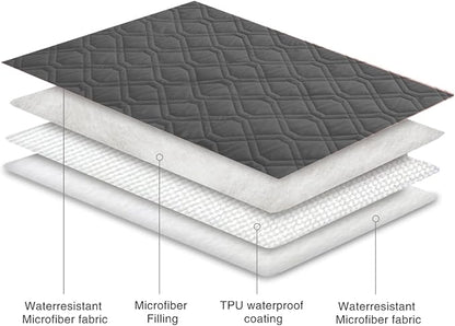 Ameritex Waterproof Blanket Reversible Dog Bed Cover Pet Blanket - Image 3
