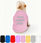Custom Dog Clothes Shirts for Small Large Dogs Breathable Pet Shirt Customized by Plmoknijb