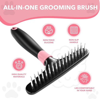 Dog rake deshedding dematting Brush Comb - Image 2