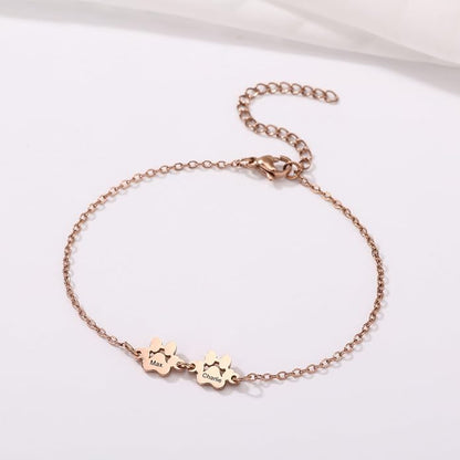 MeMeDIY Personalized Paw Print Bracelet - Image 2