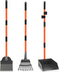 Pooper Scooper, Detachable Long Handle Dog Pooper Scoopers by ROIUBPO
