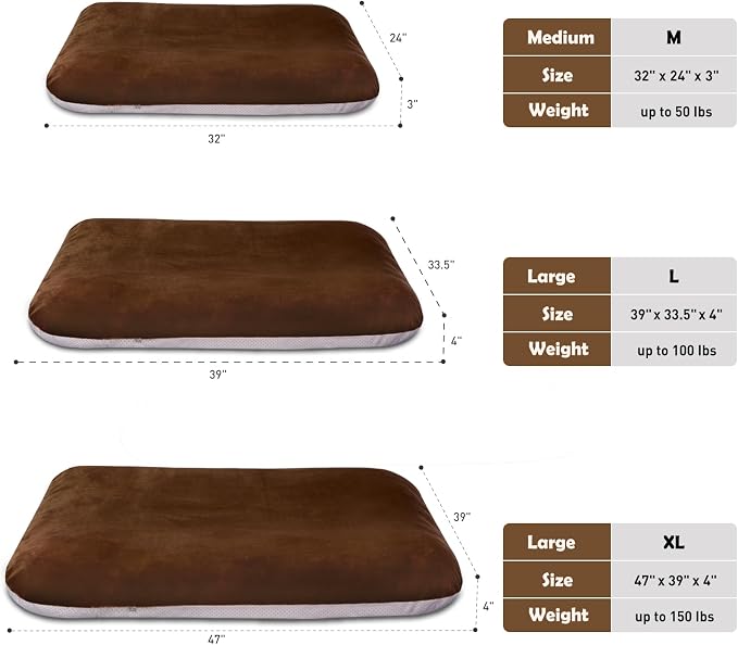 Magic Dog Super Soft Large Dog Bed Pad Mat Orthopedic Pet Beds 30 Inch Washable - Image 7
