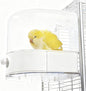 mini&moe Bird Bath for Cage, 4 in 1 Multifunction Birds House/Bath/Litter by MiniMoe
