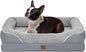 Orthopedic Washable Large Dog Bed by ChezPaw
