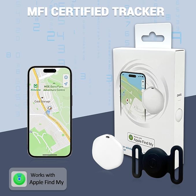 GPS Tracker for Dogs, Mini GPS Cat Tracker, IPX8 Waterproof GPS Tracker for Cats - Image 4