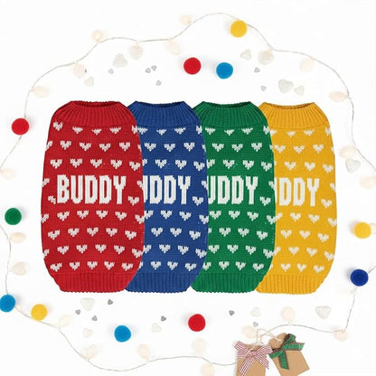 Custom Knit Sweater for Dogs and Cats, Personalized - Image 4