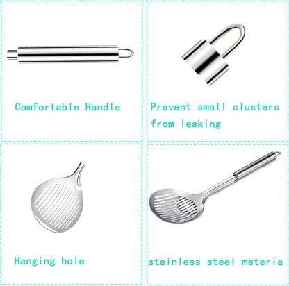 Cat Litter Scooper Accessories, Cat Litter Scoop Metal Cat Poop Sifter Pet - Image 2