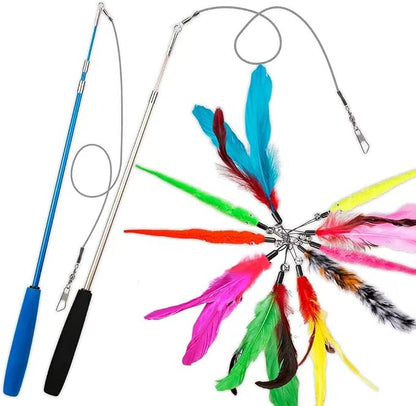 Cat Toys Feather Toy, Interactive Catcher and Funny Exercise - Image 7
