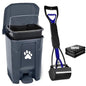 Dog Poop Trash Can Outside by Unknown