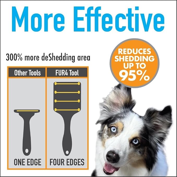 FUR4 deShedding Dog Brush for Long Hair Dogs – Pet Hair Brush - Image 9