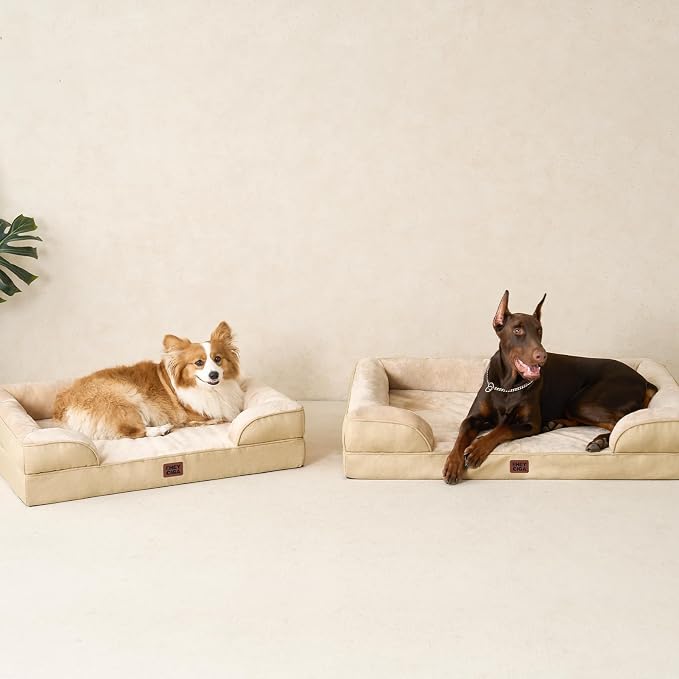 EHEYCIGA Orthopedic Dog Beds for Extra Large Dogs, Waterproof Memory Foam XXL - Image 8