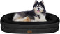 Orthopedic Washable Large Dog Bed: Memory Foam Waterproof Pet Bed by Wozoke