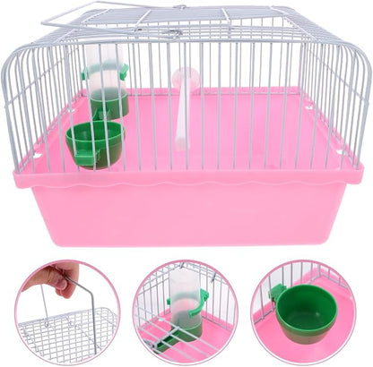 Portable Bird Travel Cage for Small Birds Parrots Lovebirds - Image 9