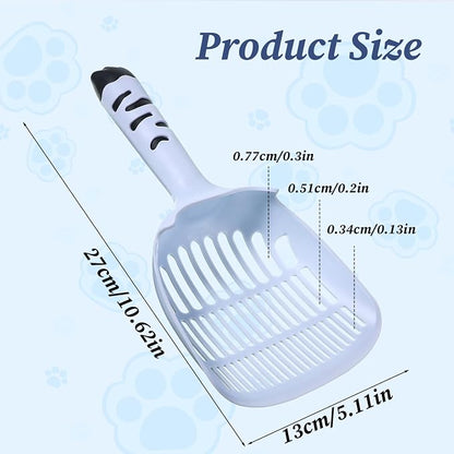 Cat Litter Scoop, Cat Scooper for Litter Box Cats and Dog Poop Collector - Image 2