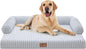 Large Dog Bed Waterproof Orthopedic Foam Dog Beds by Mekiy
