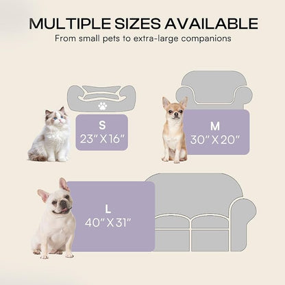 Luciphia 1 Pack 3 Dog Printed Fleece Pet Blankets Washable，Soft Warm Throw - Image 8