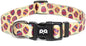 QQPETS Adjustable Soft Dog Collar: Print Flower Pink Multicolor Cute Patterns by QQPETS