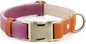Plutus Pet Genuine Leather & Hemp Dog Collar – Adjustable Heavy Duty Pet Collar by PLUTUSPET