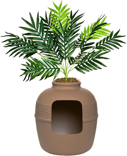 Good Pet Stuff Hidden Litter Box Planter, Decorative Cat Litter Enclosure by TheGoodPetStuffCompany