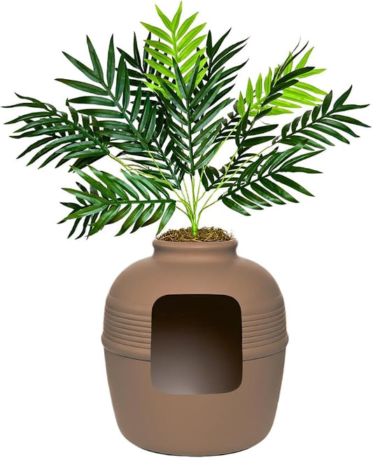 Good Pet Stuff Hidden Litter Box Planter, Decorative Cat Litter Enclosure by TheGoodPetStuffCompany
