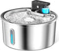 Wireless Cat Water Fountain Stainless Steel by PawPoll